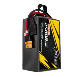 25000mAh 10C 44.4V 12S1P Lipo Battery Pack china