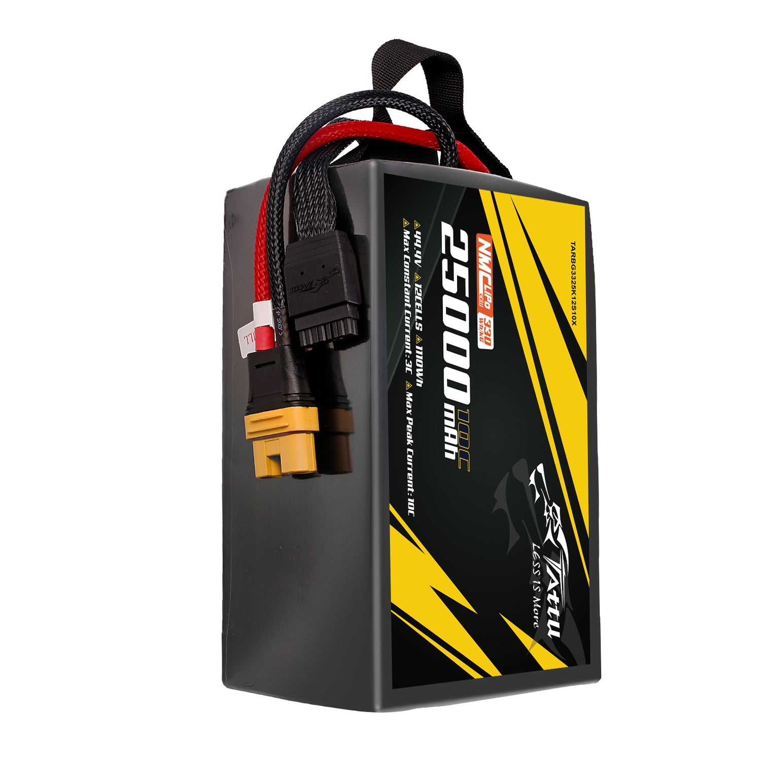 25000mAh 10C 44.4V 12S1P Lipo Battery Pack china