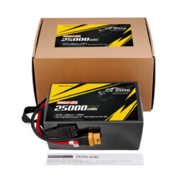 25000mAh 10C 44.4V 12S1P Lipo Battery Pack chinese